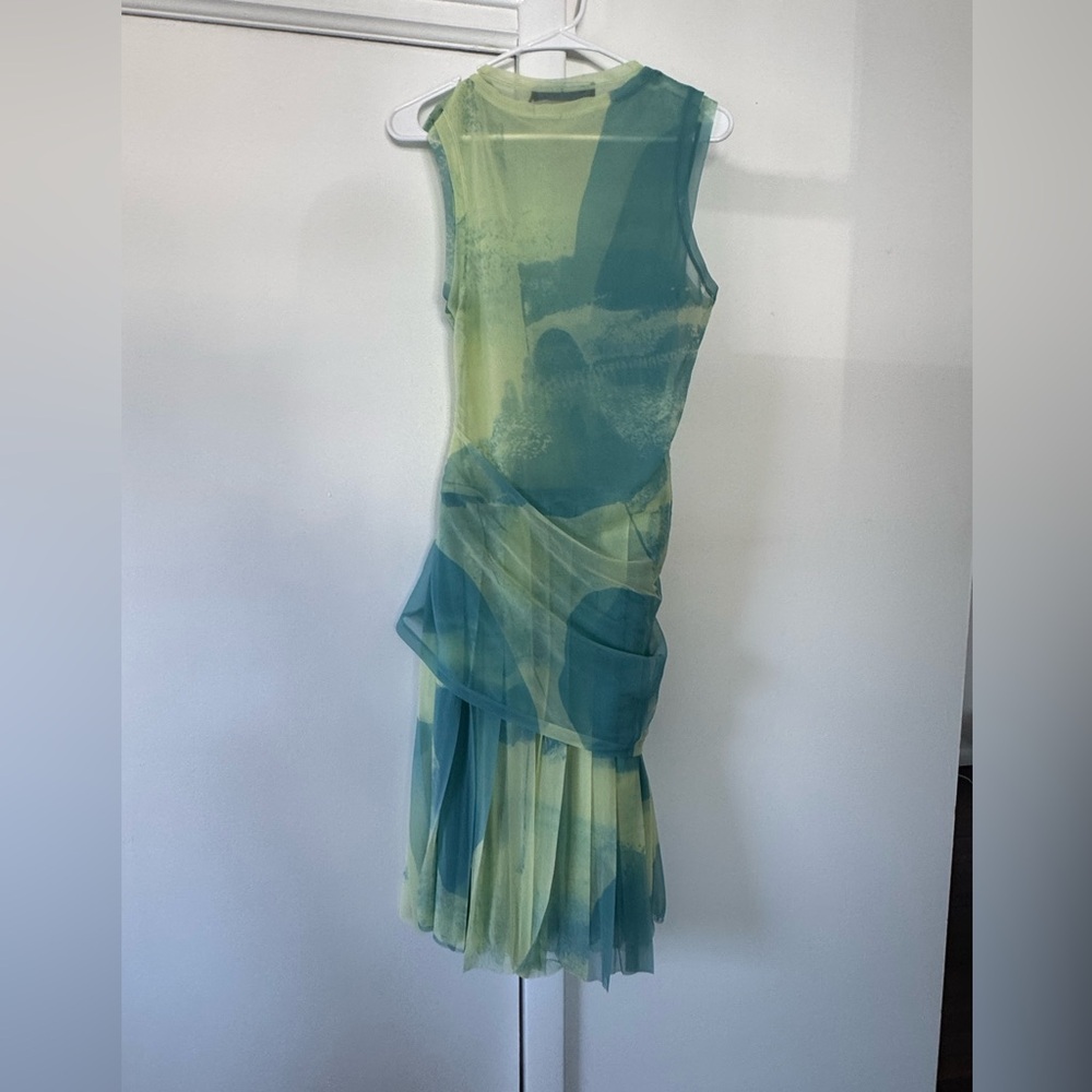 PROENZA SCHOULER Layered printed chiffon dress NWT - Picture 12 of 12